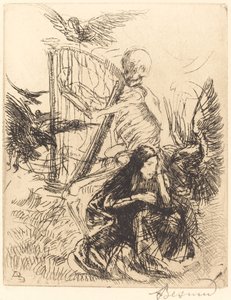 Musician by Albert Besnard