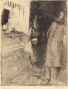 Prostitution by Albert Besnard