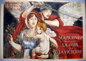 Subscribe in Order to Hasten Peace through Victory by Albert Besnard