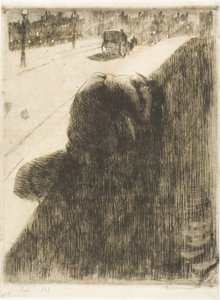 Suicide, plate eleven from Woman