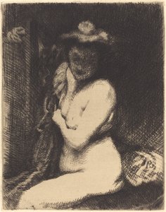 Woman at Her Toilette