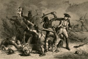 Montcalm Trying To Stop The Massacre