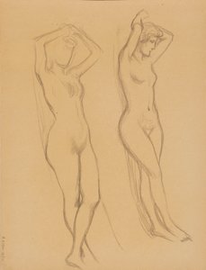 Nude by Albert Edelfelt
