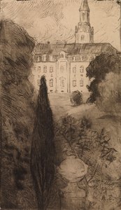 Bregentved Castle by Albert Edelfelt