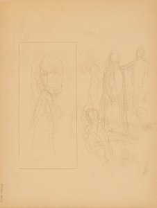Character Sketches by Albert Edelfelt