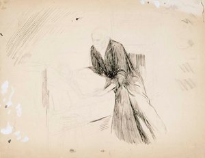 Lady Reclining on Cushions by Albert Edelfelt