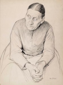 Old Peasant Woman by Albert Edelfelt