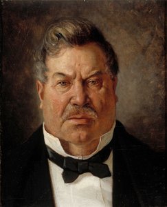 Portrait of August Streng by Albert Edelfelt