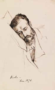 Portrait of Pietro Krohn by Albert Edelfelt