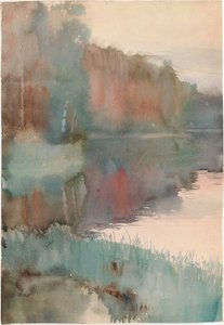 Seashore at Haikko in Autumn by Albert Edelfelt