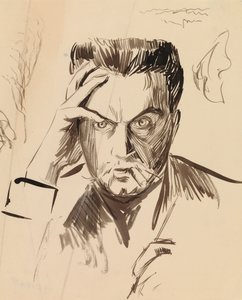 Self-Portrait by Albert Edelfelt