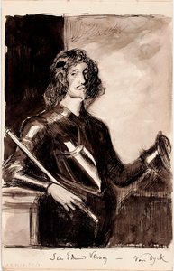 Sir Edmund Verney, Copy after Anthony van Dyck by Albert Edelfelt