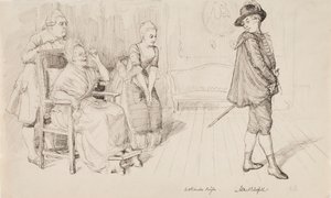 The New Swedish Costume, illustration for Carl Snoilsky