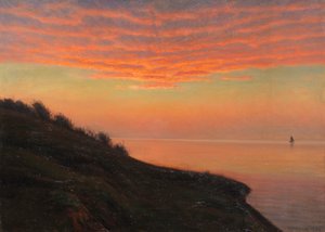 Evening Mood on the Danish Coast, 1920 by Albert Edvard Wang