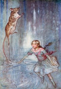 Illustration for Alice in Wonderland by Albert Edward Jackson