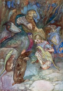 Illustration for Alice in Wonderland by Albert Edward Jackson