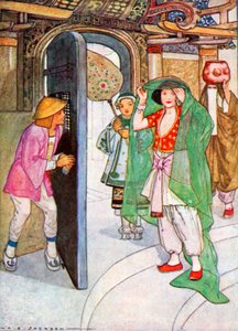 The Princess Lifted Her Veil and Thus Gave Aladdin the Opportunity of Seeing Her Face