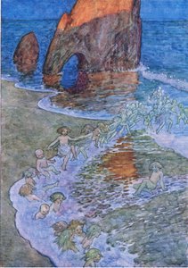 They put him in the middle and danced around him, from The Water Babies by Albert Edward Jackson