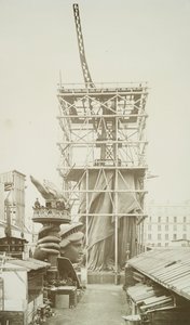 Assemblage of the Statue of Liberty