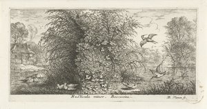 Landscape with Snipe by Albert Flamen