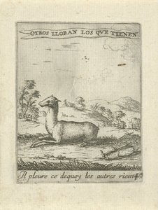 Lying Deer by Albert Flamen