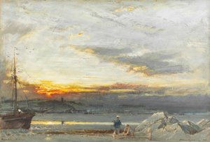 Appledore, N Devon by Albert Goodwin