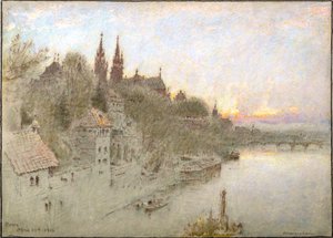 Basle by Albert Goodwin