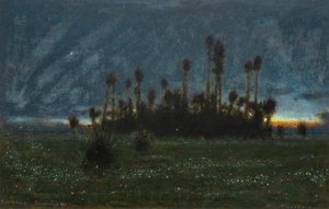 Fireflies, Jamaica by Albert Goodwin