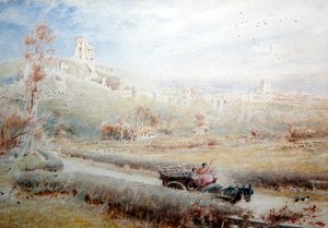 Horse and Cart, Corfe Castle