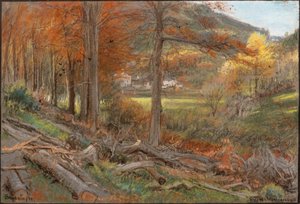 Scots, Ilfracombe by Albert Goodwin