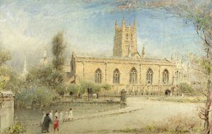 Worcester by Albert Goodwin