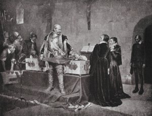 Duke Charles Insulting the Corpse of His Enemy Fleming