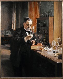 Louis Pasteur in His Laboratory by Albert Gustaf Aristides Edelfelt