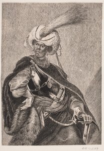 A Black African in Armor by Albert Haelwegh