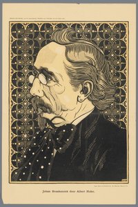 Johan Braakensiek by Albert Hahn by Albert Hahn (I)