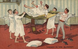 Tossed in a Blanket by Albert Jnr. Ludovici