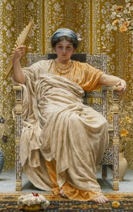 A Revery - A Look of Sadness on a Restful Face - She Hath no Cares - A Thing Hereditary in the Race, Comes Unawares, And Will Recur 
