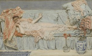 Lilies, 1866 by Albert Joseph Moore