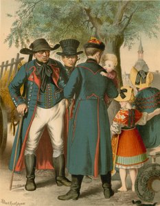 German costume, Pommern, Weitzacker by Albert Kretschmer