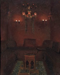 Interior of Sir Richard Burton