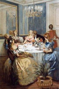 Parisian ladies of Second Empire
