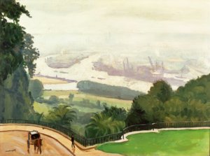 Albert Marquet / Rouen Harbour by Albert Marquet