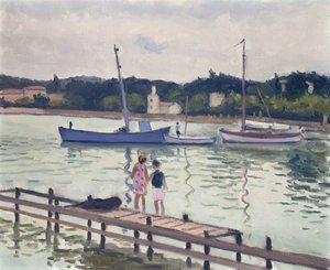 Children and Sailboats by Albert Marquet
