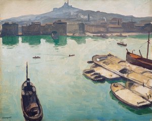 Port of Marseilles. 1916
