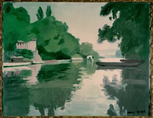 Landscape at Chenevières