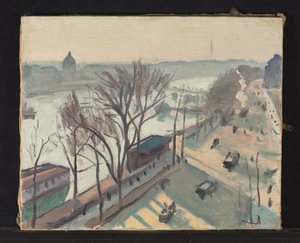 Quai du Louvre, Pale Sun