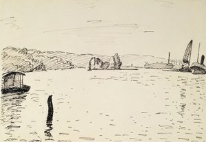 View in the Environs of Rouen by Albert Marquet