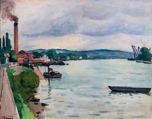 View of the Seine (near Rouen)