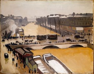 Flood at Pont Saint-Michel