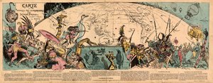 Map of the Very Extraordinary Travels of Saturnin Farandoul